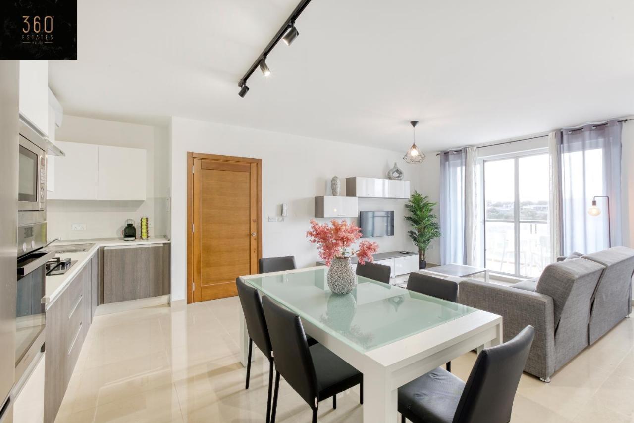 Stunning 3Br W/Country View Apartment In M'Scalak By 360 Estates Marsaskala Exterior foto